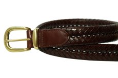 画像2: コーチ レザー ベルト メンズ 紳士用（ブラウン）30/Coach Leather Belt(Brown) (2)