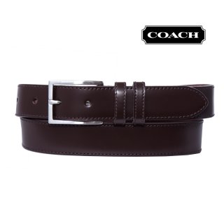 コーチ レザー ベルト メンズ 紳士用（ブラウン）/Coach Leather Belt