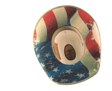画像2: ブルハイド ウエスタン ストローハット ウォレス（オフホワイト）/Bullhide Straw Cowboy Hat Wallace(Off White) (2)