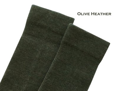 画像2: ペンドルトン ウール ソックス(オリーブヘザー)/Pendleton Socks(Olive Heather)