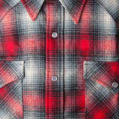 画像2: ペンドルトン ウエスタンシャツ(レッド・ブラック・ベージュオンブレ)/Pendleton Western Shirt