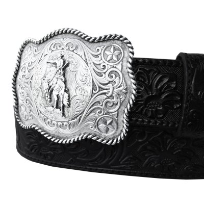 画像3: モンタナシルバースミス ウエスタン ベルト バックル サドル ブロンコ/Montana Silversmiths Western Belt Buckle Saddle Bronc