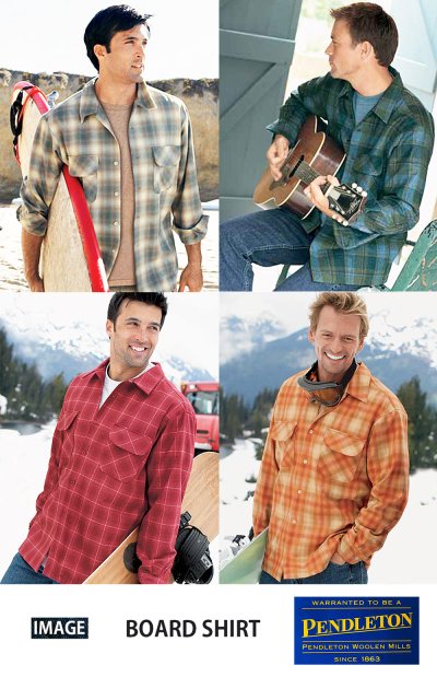 画像3: ペンドルトン ウールシャツ ボードシャツ グリーン・タン オンブレ XS（身幅51cm）/Pendleton Board Shirt(Green/Tan Ombre)