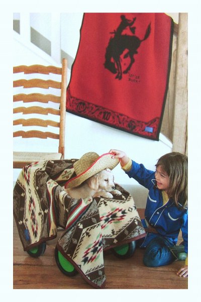 画像3: ペンドルトン チーフジョセフ ムチャチョ ブランケット（コーラル）/Pendleton Chief Joseph Muchacho Blanket(Coral)