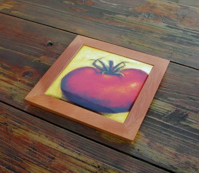 画像2: セラミックトリベット（鍋敷き）/Ceramic Trivet(Tomato)