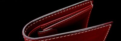 画像1: ファニー ビルフォード（レッド）/Funny Billfold(Red)