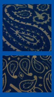 画像3: バンダナ ハバハンク HAV-A-HANK ペイズリー（ブルー・ホワイト）/Bandana Paisley  Blue White (3)