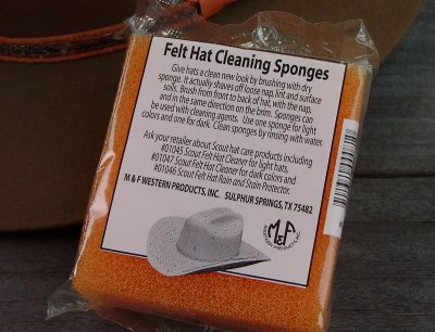 画像3: ハット用 スポンジ 2個セット（フェルトハット専用お手入れスポンジ）/Felt Hat Cleaning Sponges