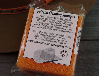 画像3: ハット用 スポンジ 2個セット（フェルトハット専用お手入れスポンジ）/Felt Hat Cleaning Sponges