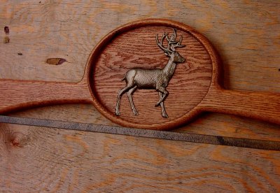 画像2: オーク エルク タオルハンガー/Oak Towel Hanger Elk