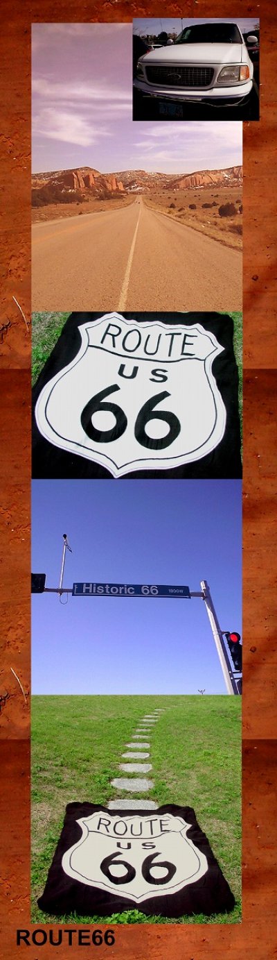 画像1: ルート66 フリース/Route66 Fleece Throw