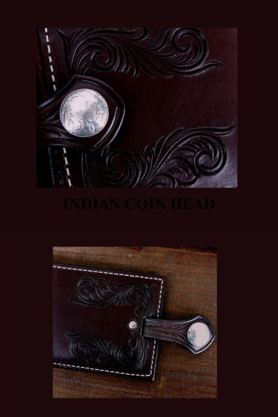 画像3: ファニーコインヘッド ビルフォード・フェザーカット（ブラウン）/Funny Coin Head Billford Feather Cut(Brown)