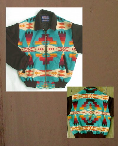 画像2: ペンドルトン ウールウエスタンジャケット（ターコイズ/ツーソン）/Pendleton Wool Western Jacket(Turquoise/Tucson)