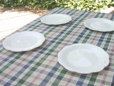 画像1: テーブルクロス Sonoma Plaid/Fabric Tablecloth 52"×70"Oblong