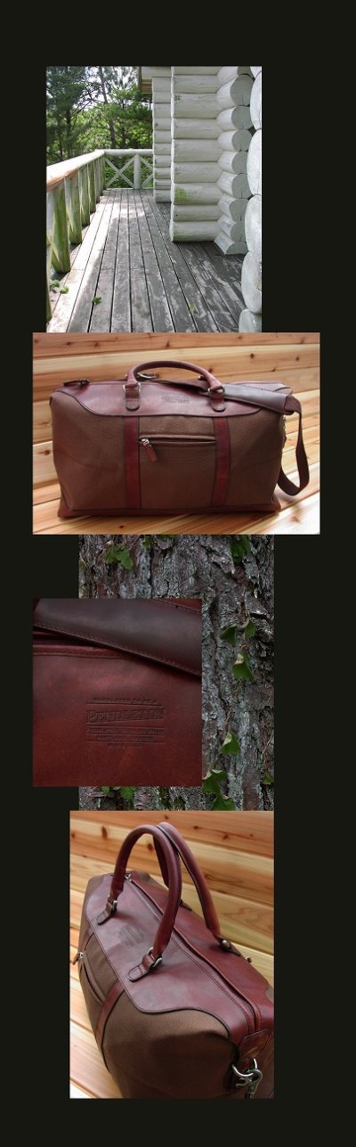 画像1: ペンドルトン レザー トリム ダッフルバッグ ＜旅行かばん トラベルバッグ＞/Pendleton Leather Trim Duffle Bag