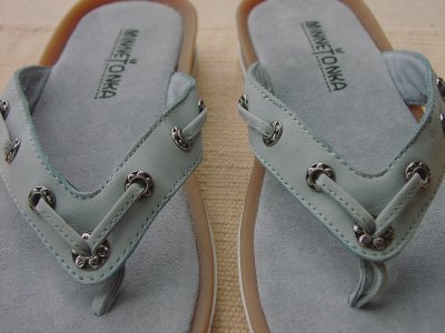 画像2: ミネトンカ ソフトスエードサンダル（ブルー/レディース）/Ｍinnetonka Mesa Thong（Ｂlue/Women)