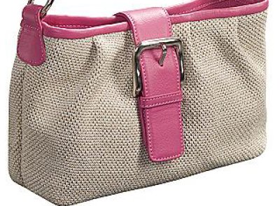 画像3: Osgood Marley レザーバックル ハンドバッグ（アイボリー・ピンク/レディース）/Osgood Marley Woven Leather Bag（Ivory・Pink/Women）