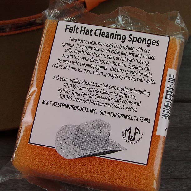 画像1: ハット用 スポンジ 2個セット（フェルトハット専用お手入れスポンジ）/Felt Hat Cleaning Sponges (1)