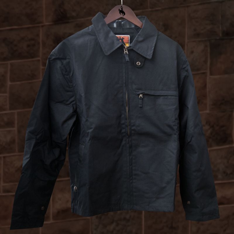 オイルスキン ウォータープルーフ ジャケット（ブラック）S/Oilskin Jacket(Black) アウターウェア