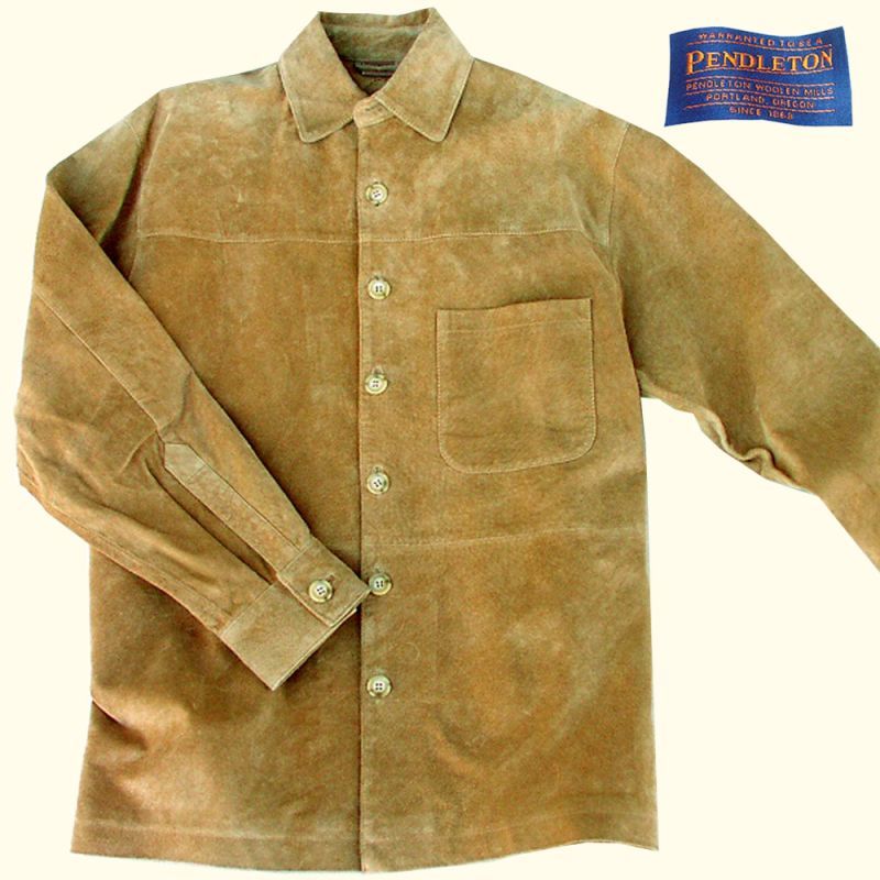 ペンドルトン スエード コート/Pendleton Suede Coat(Tan) アウターウェア