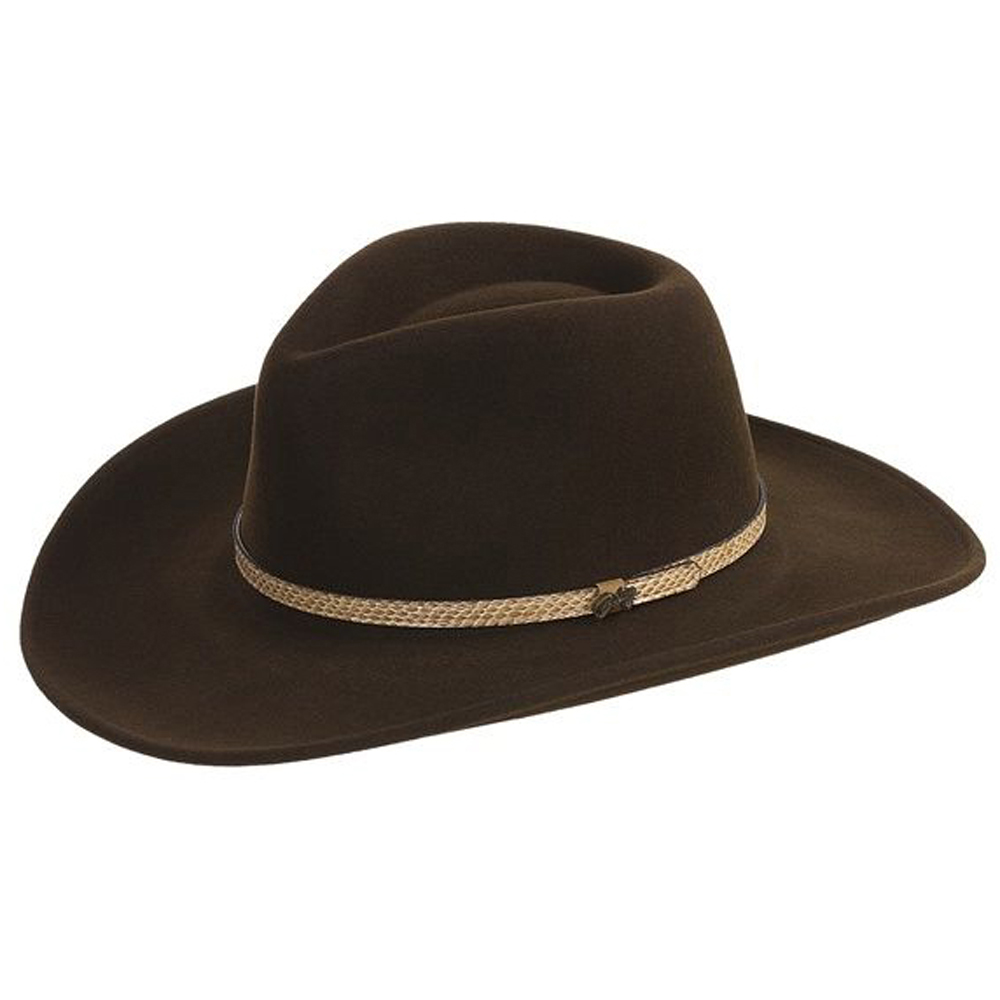 ベイリー ウールカウボーイ ハット（チョコレート）/Bailey Wool Hat(Beaver) ウールハット・レザーハット・コットンハット