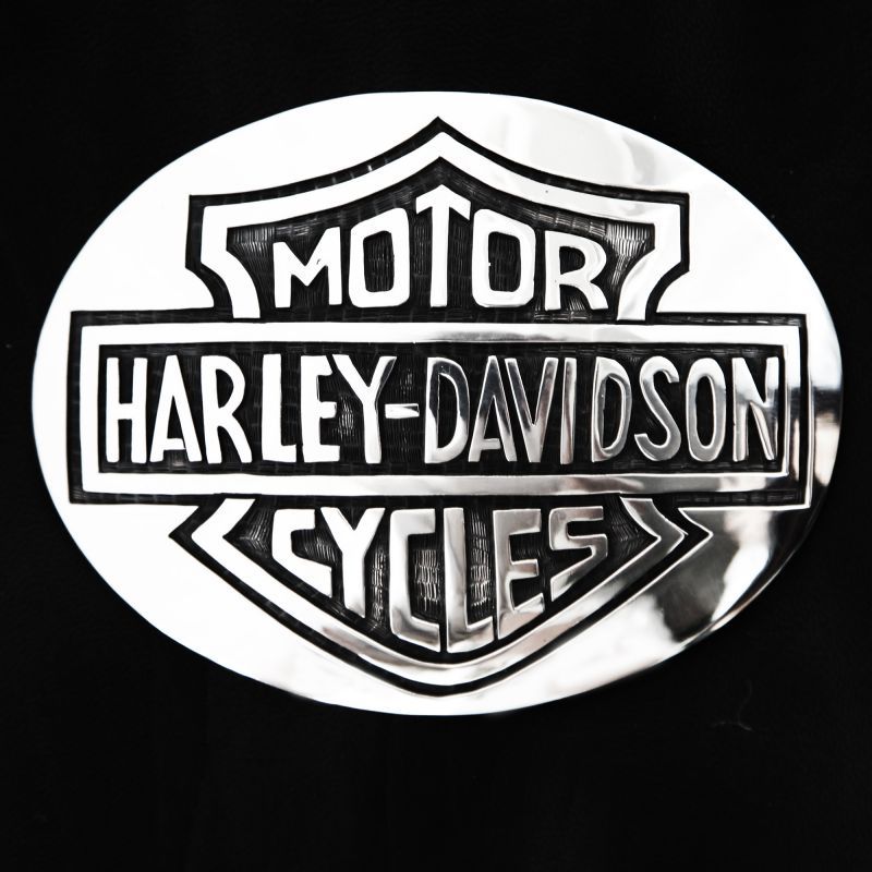 ハーレー ダビッドソン シルバー ベルトバックル/Harley Davidson