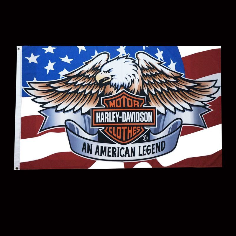 ハーレーダビッドソン フラッグ/Harley Davidson Flag ウォールデコ