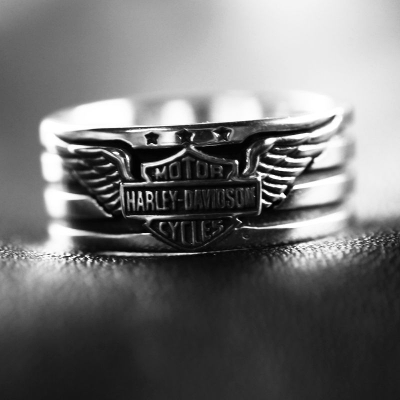 ハーレーダビッドソン シルバーリング/Harley Davidson Sterling Silver Ring ブレスレット・マネークリップ