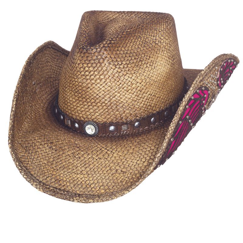 ブルハイド ハンドウーブンパナマ ウエスタン ストローハット（ウエスタンインスピレーション）/BULLHIDE Western Straw Hat Western Inspiration