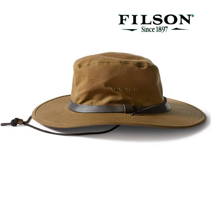 フィルソン オイルフィニッシュ ブッシュ ハット/Filson Tin Bush Hat(Tan) ウールハット・レザーハット・コットンハット