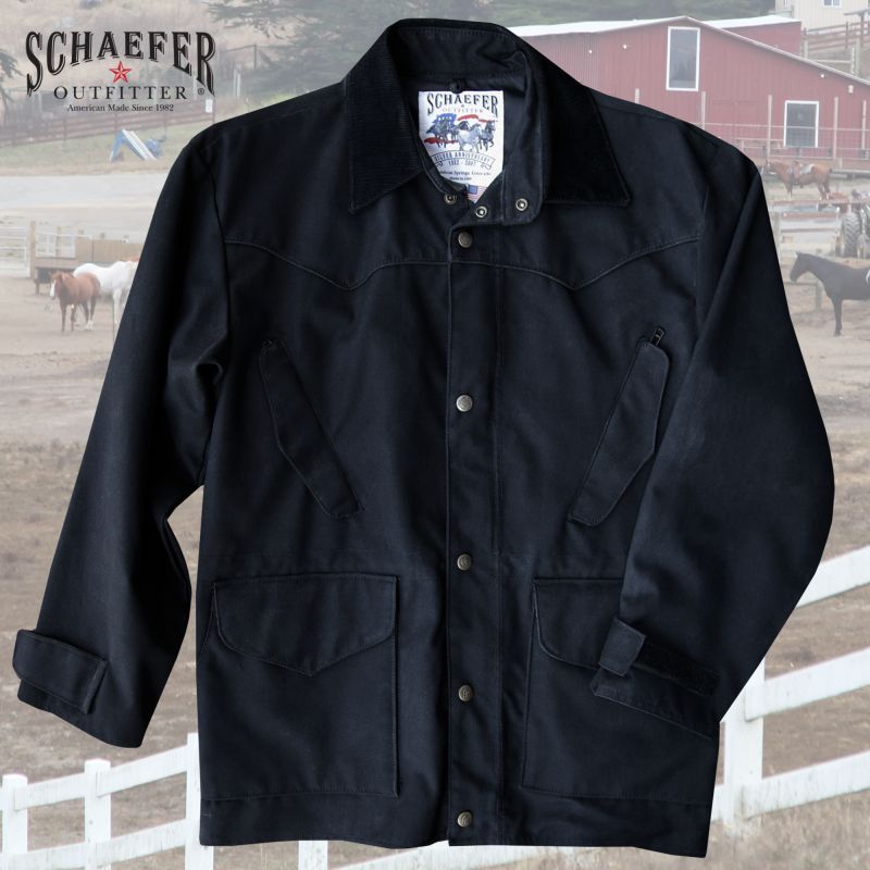 シェーファー ウエスタン ドリフター コート（ブラック）S/Schaefer Drifter Coat(202-Black) アウターウェア