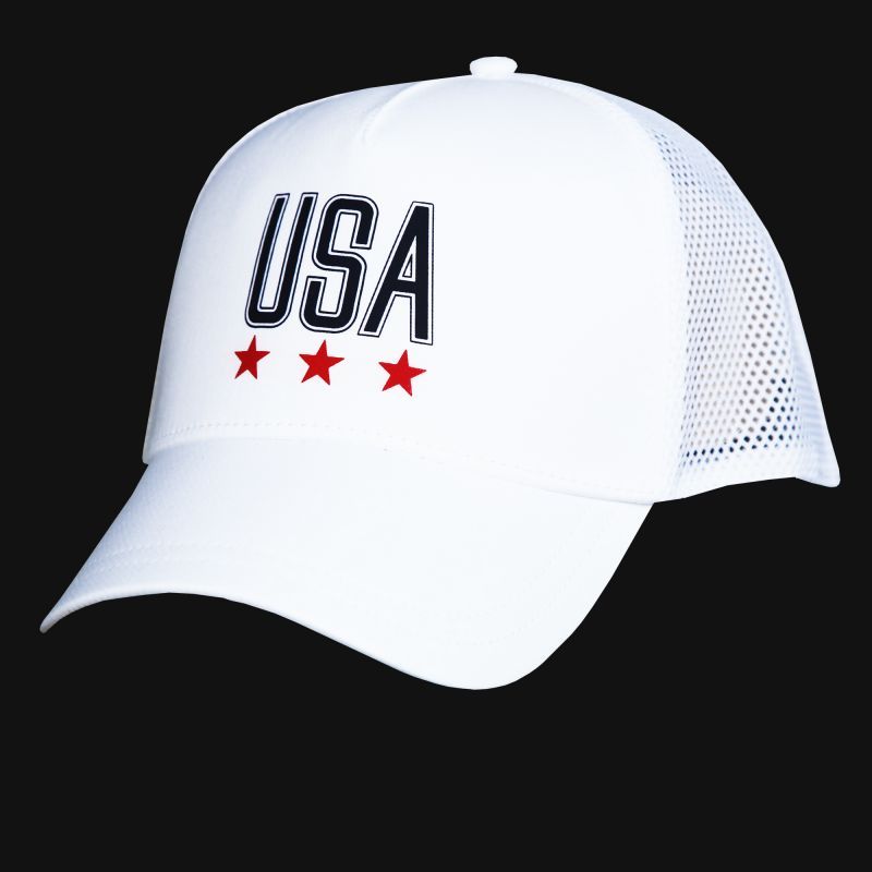 アンダーアーマー USA メッシュ キャップ（ホワイト）/Under Armour