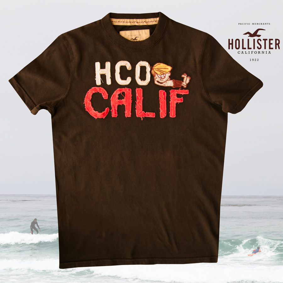 tee shirt hollister california