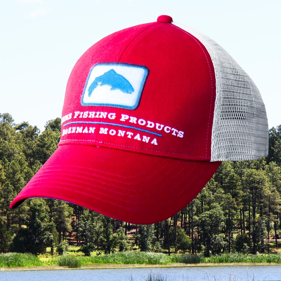 シムス トラウト トラッカー キャップ（スカーレット）/Simms Trout Trucker Cap(Scarlet)