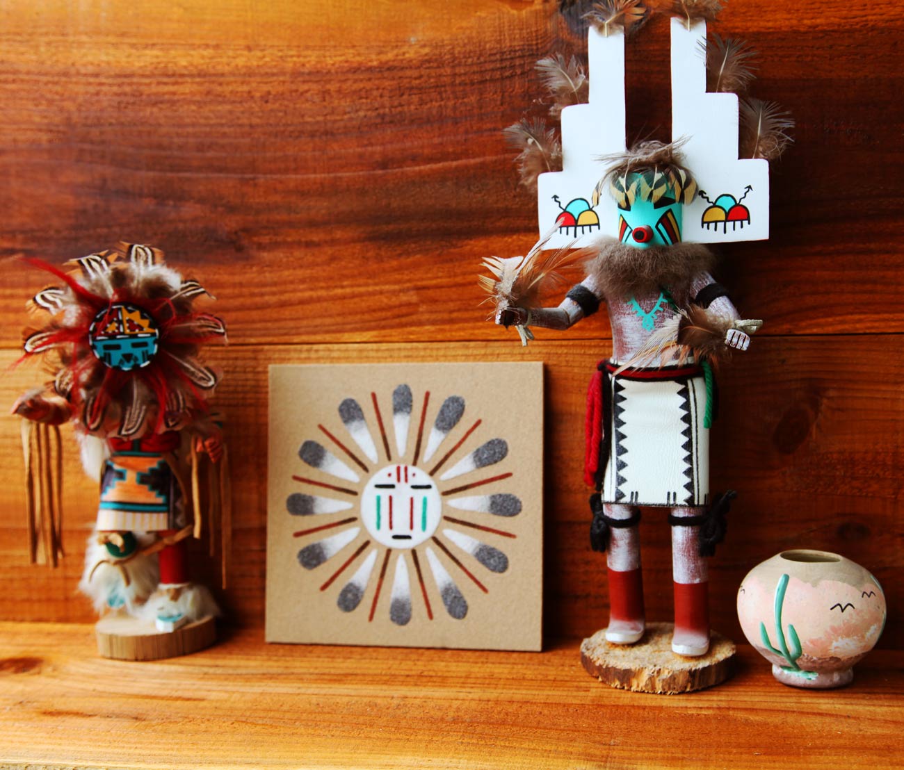 サンドペイント 砂絵 ナバホ インディアン ハンドメイド Americn Indian Navajo Sandpainting ログホームデコ