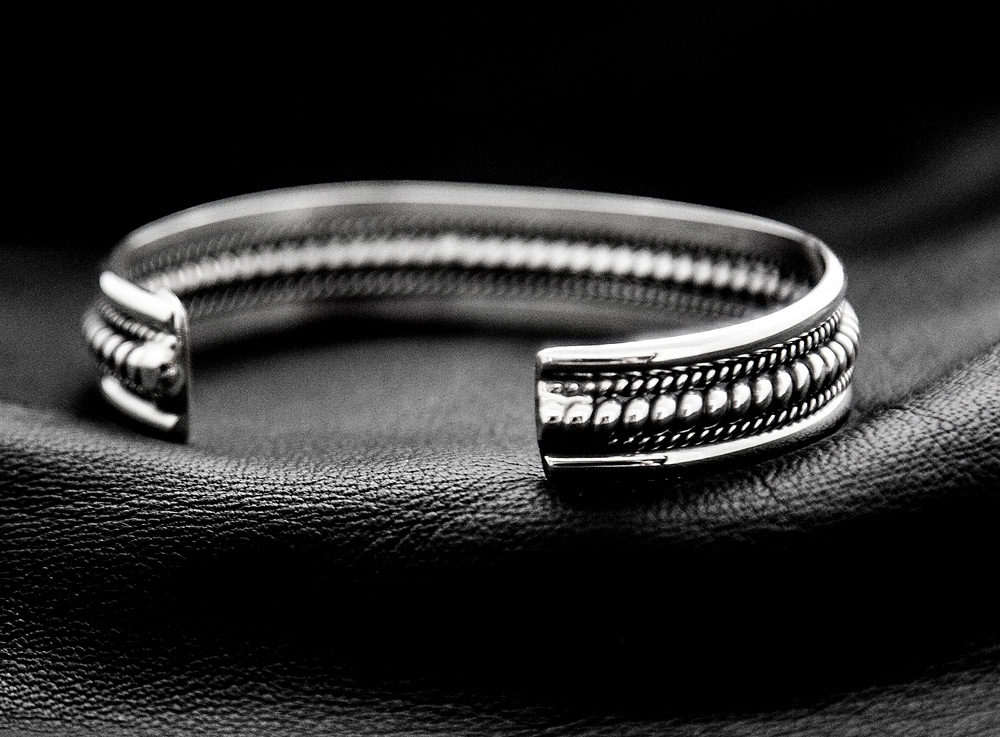 ナバホ 925 スターリングシルバー ハンドメイド ブレスレット/Navajo Sterling Silver Bracelet ブレスレット