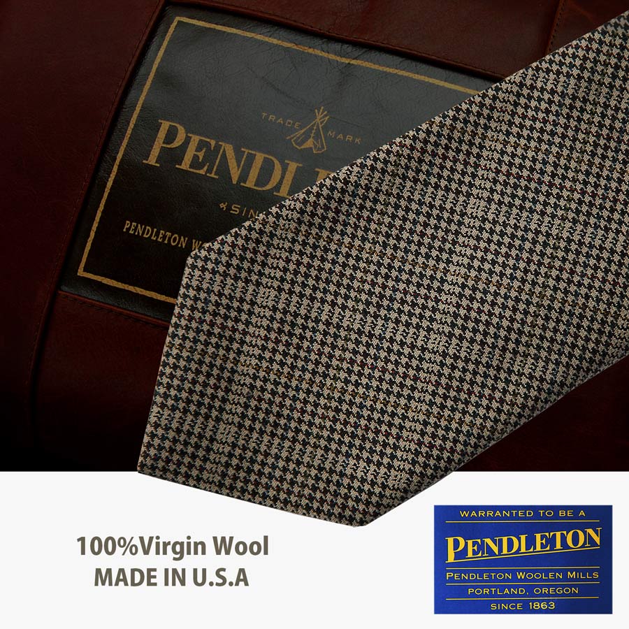 ペンドルトン ネクタイ（ライトブラウン）/Pendleton Necktie(Light brown) ボロタイ・リボンタイ・蝶ネクタイ・ネクタイ・ ネクタイピン