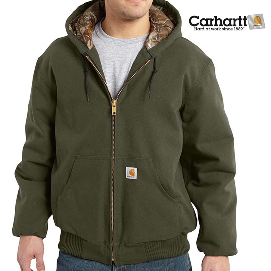 ダックパーカーですcarhartt アクティブジャケット