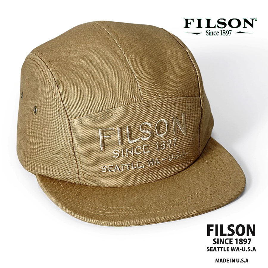 画像1: フィルソン 5パネル キャップ（ラギッドタン）/Filson 5-Panel Cap(Rugged Tan) (1)