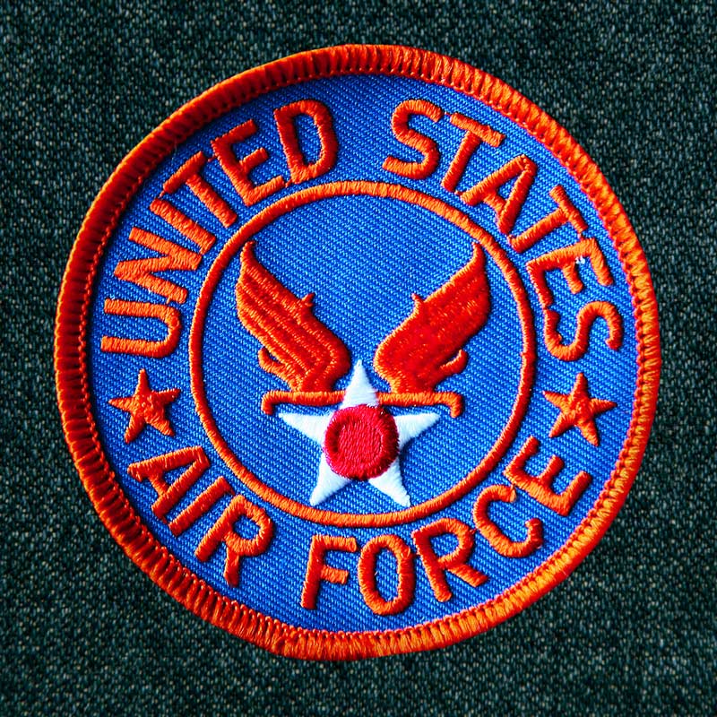 ワッペン USAF UNITED STATES☆AIR FORCE/Patch ピンバッジ・ワッペン・ステッカー・マグネット