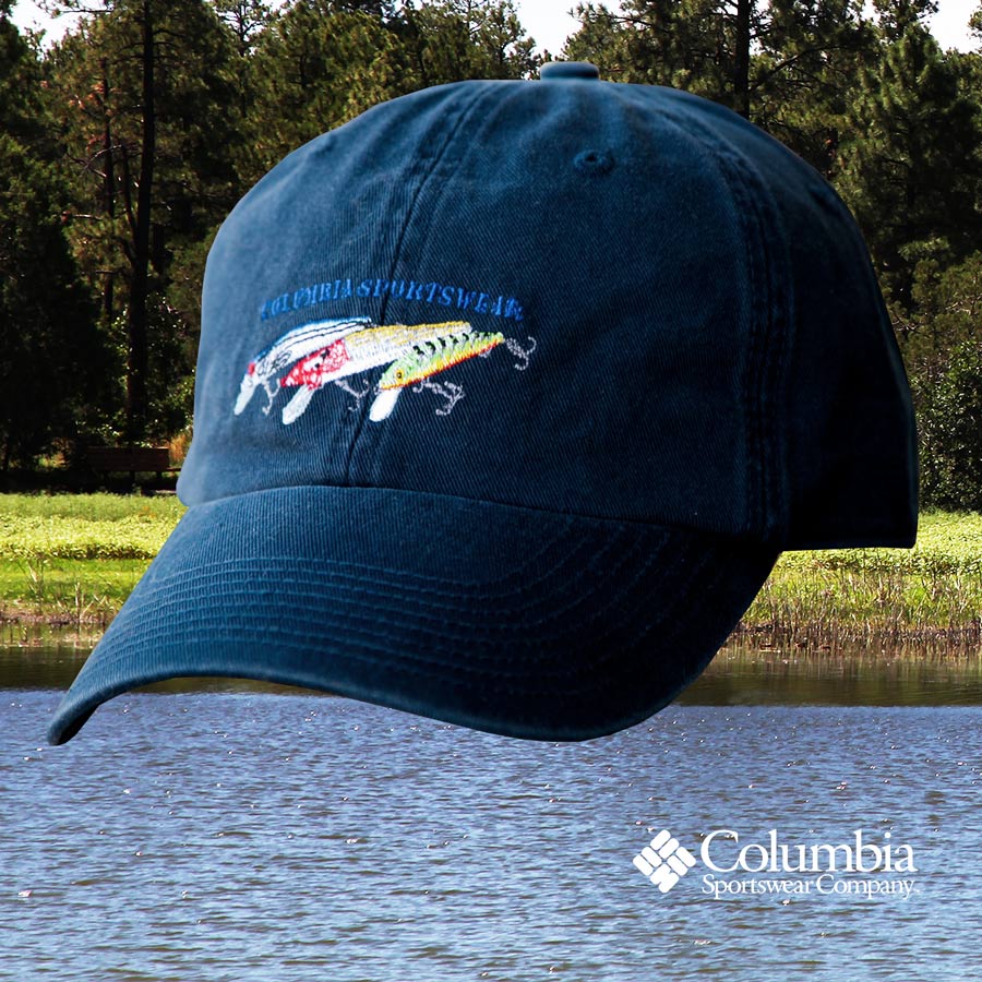 コロンビア ロゴ フィッシング キャップ ネイビー Columbia Baseball Cap Navy キャップ