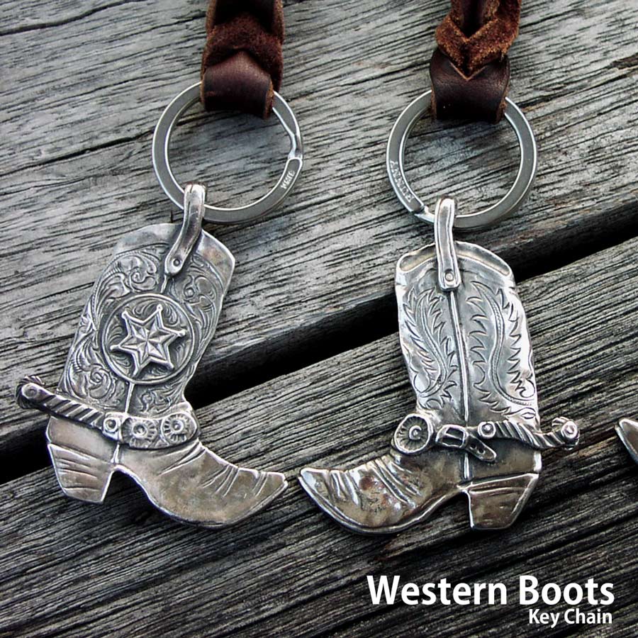 画像1: ウエスタンブーツ キーホルダー/Western Boot Key Chain (1)