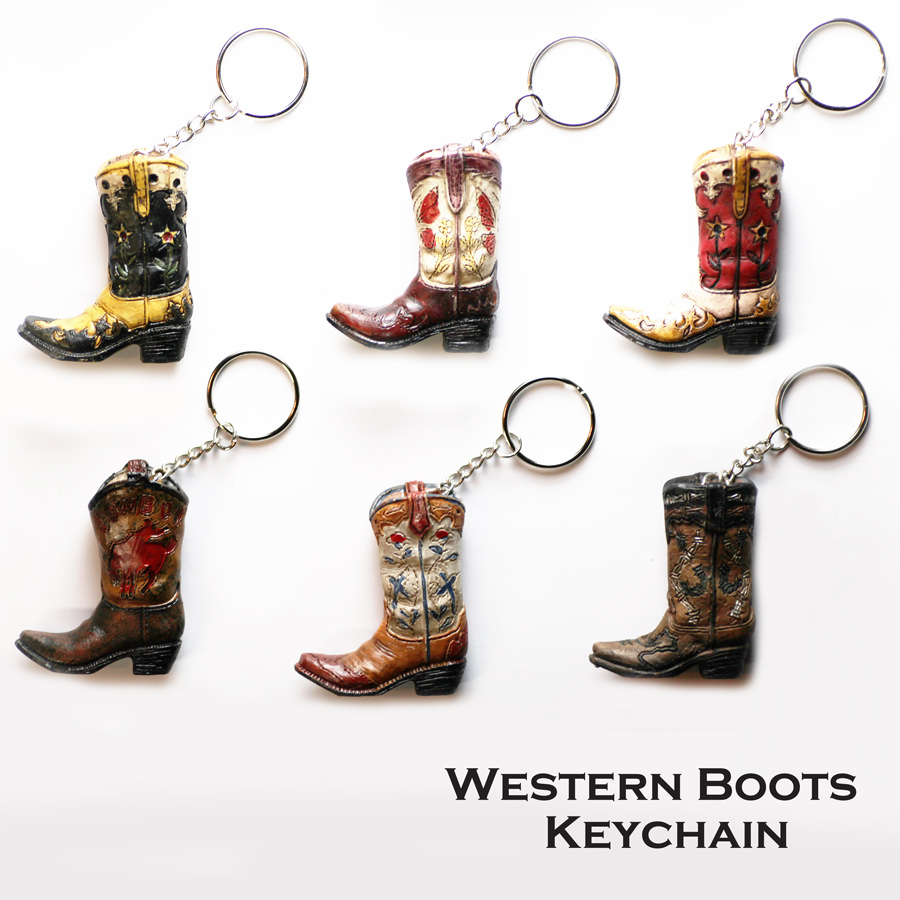 画像1: ウエスタンブーツ キーホルダー/Western Boots Keychain (1)