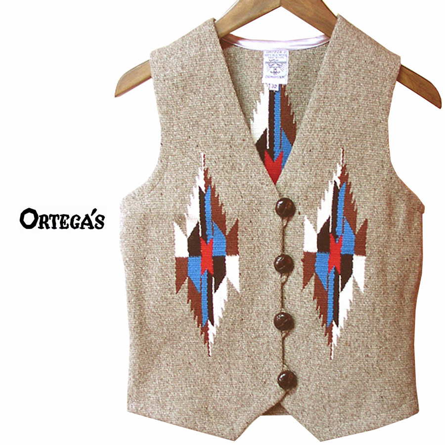 ORTEGA'S CHIMAYO VEST オルテガ チマヨベスト | eclipseseal.com