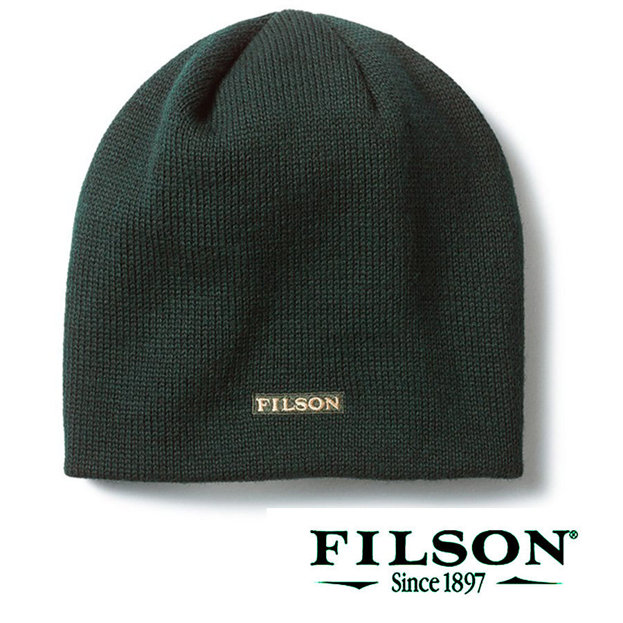 フィルソン バージンウール ニット キャップ（グリーン）/Filson Wool Cap(Green) キャップ
