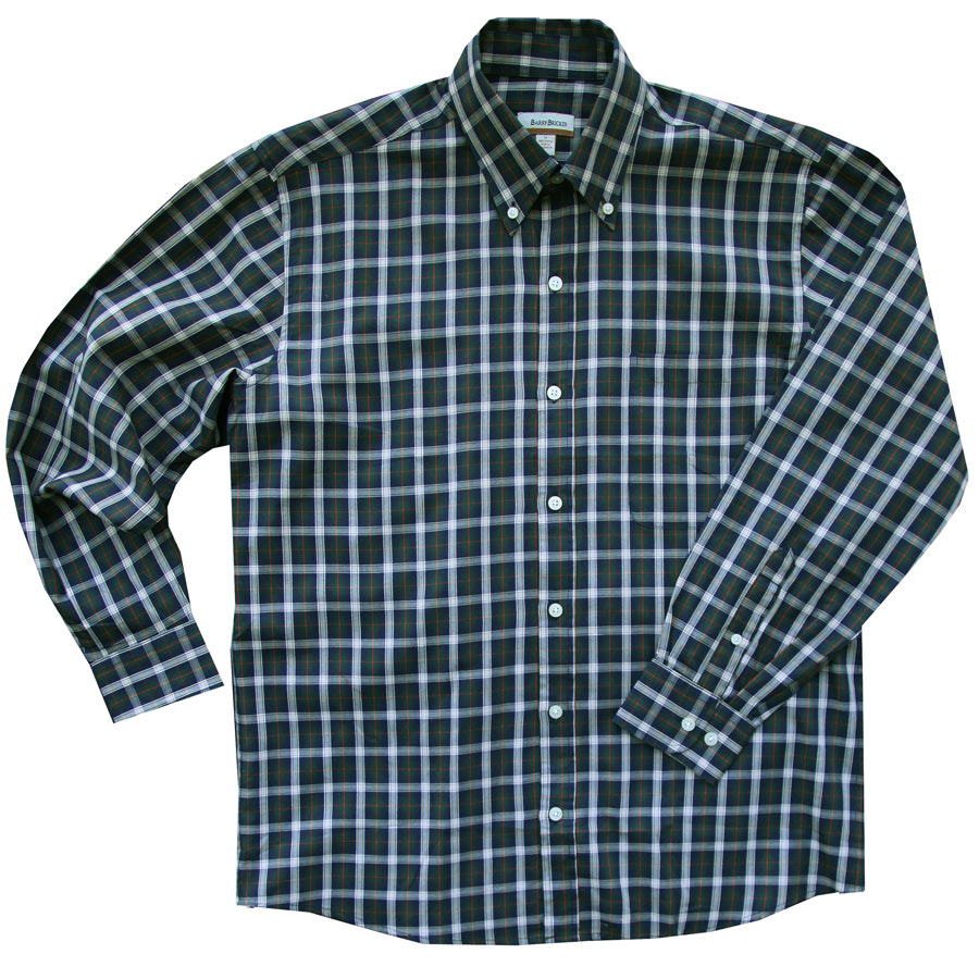 画像1: バリーブリッケン ボタンダウン シャツ ブルー（長袖）/Barry Bricken Long Sleeve Shirt (1)