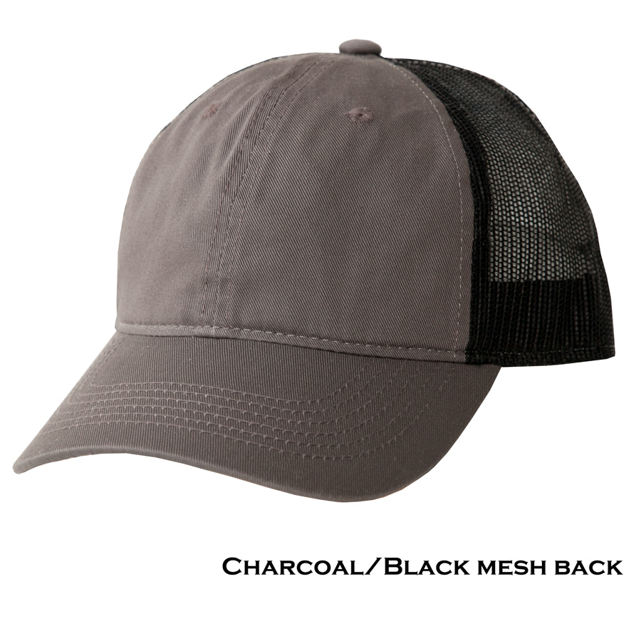 画像1: グレーxブラックメッシュバック キャップ/Cap(Charcoal/Black mesh back) (1)