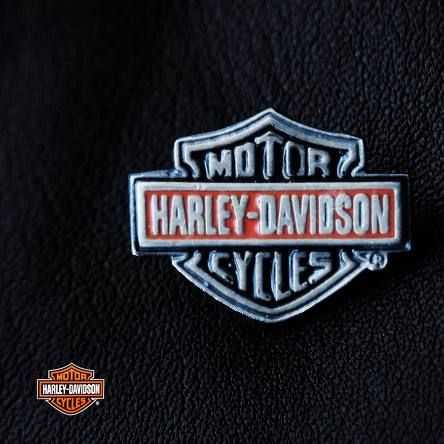 画像1: ハーレーダビッドソン ロゴ ピンバッジ/Harley Davidson Pins (1)