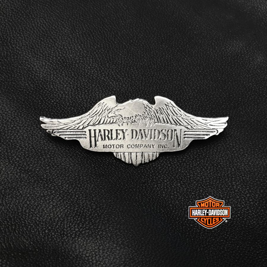 画像1: ハーレーダビッドソン モーターカンパニー アメリカン イーグル ピンバッジ ピンズ/Harley Davidson Motor Company Inc. Eagle Pins  (1)