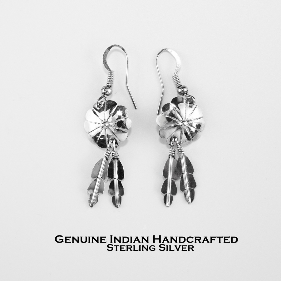 Native American Pierced Earrings